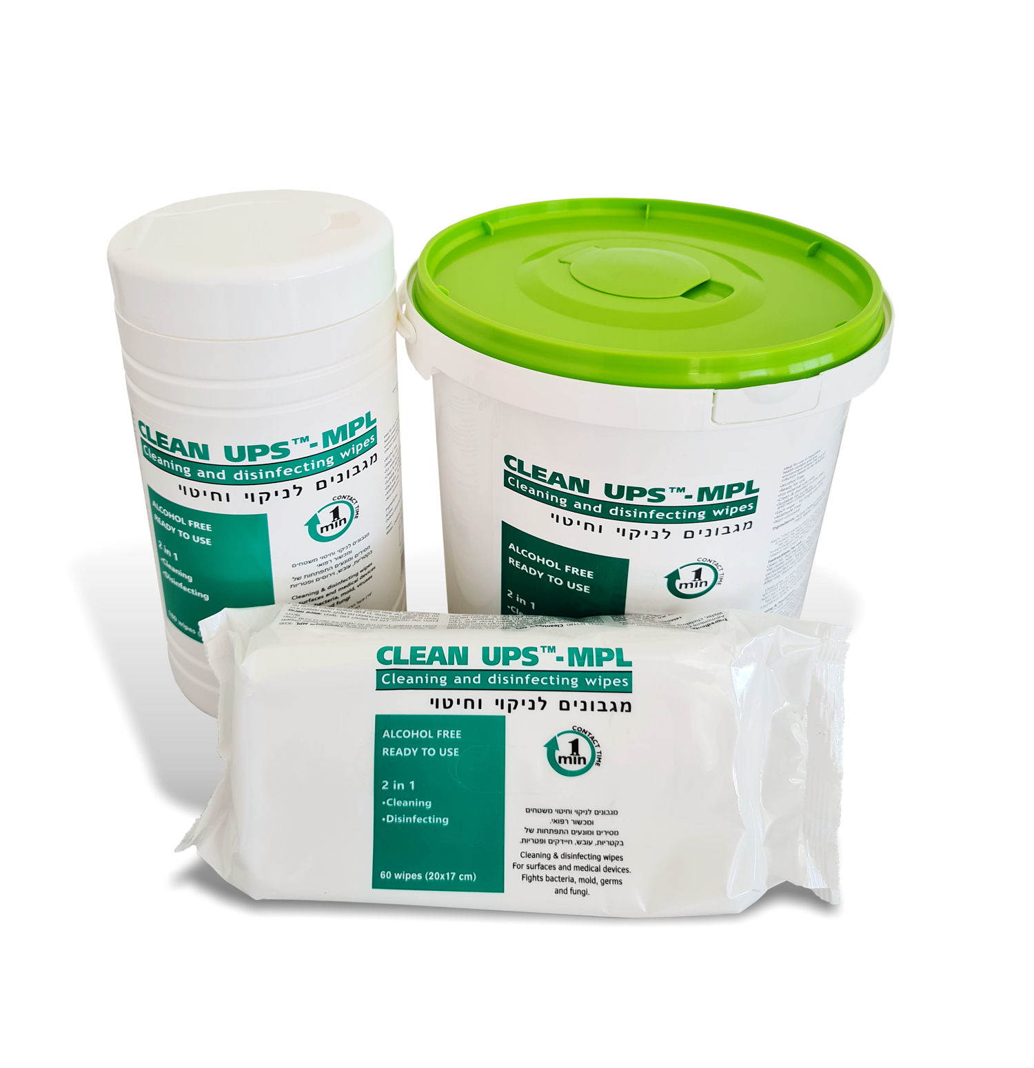 Clean-Ups™ MPL Disinfection Wipes